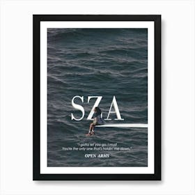 SZA Album Cover 1 Art Print