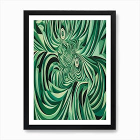 Jade Illusions Art Print