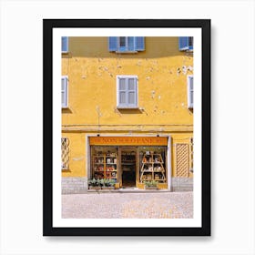 Italian Bread Shop Art Print