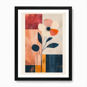 Abstract Flower 2 Art Print