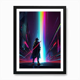 Sci - Fi Art Art Print