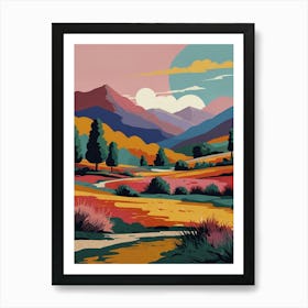 Landscape Painting 15 Art Print