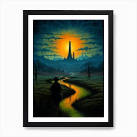 Journey To TheTower - The Dark Tower Series Art Print