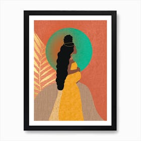 Expecting Mother Art Print