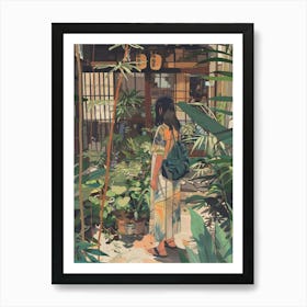 In The Garden Tofuku Ji Japan 3 Art Print