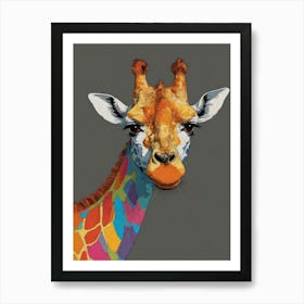 Giraffe 42 Art Print