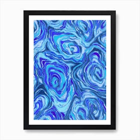 Blue Royal Art Print