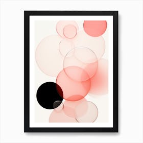 Abstract Circles 23 Art Print