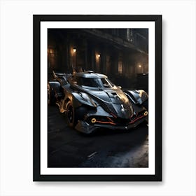 Batman Batmobile 13 Art Print