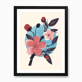 Cherry Blossoms Art Print