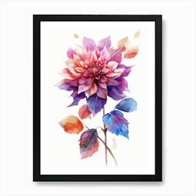 Dahlia 2 Art Print