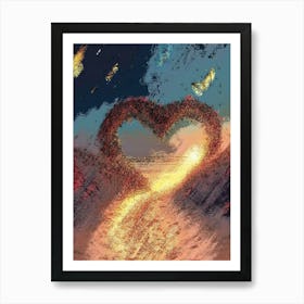 Heart Of Love Art Print