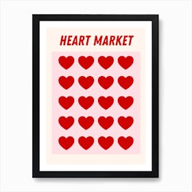 Heart Market Poster