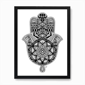 Hamsa Art Print