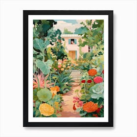 House Garden 3 Art Print