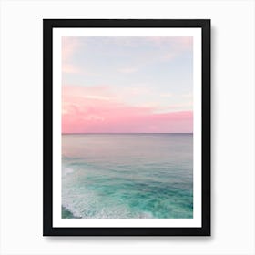 Anse De Grande Saline, St Barts Pink Photography 3 Art Print