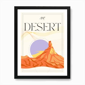Desert Art Print