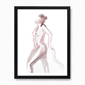 Gesture Study 6 Art Print