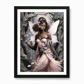 Under The Cherry Blossom Tree Art Print