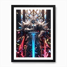 Dark Knight 1 Art Print