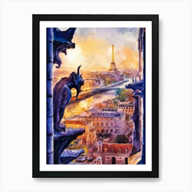 Paris - Eiffel Tower Poster