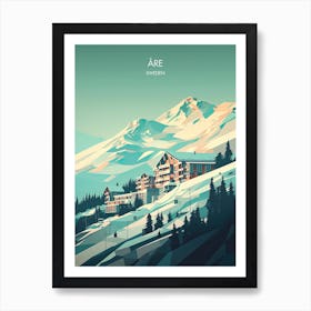 Poster Of Are   Sweden Art Print