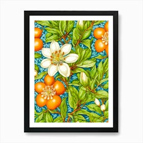 Orange Blossom Art Print