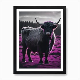 Highland Cow 17 Art Print