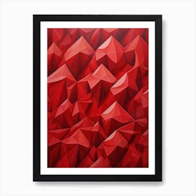 Tessellation Exploration Geometric Illustration 2 Art Print