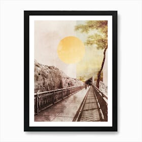 Bridge To Nowhere Art Print