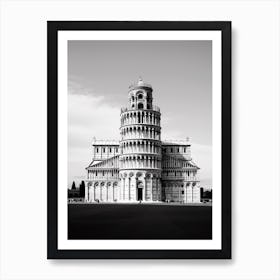 Pisa, Italy,  Black And White Analogue Photography  2 Art Print