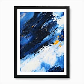 Blue Wave 8 Art Print