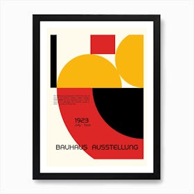 Bauhaus Ausstellung Minimalist 2 Art Print