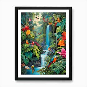 Tropical Paradise Art Print