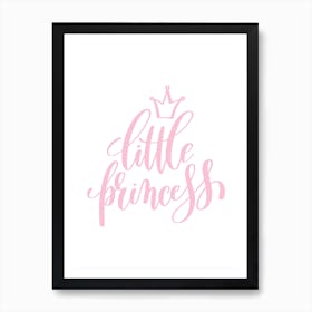 Little Princess Pink Art Print