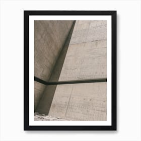 Naoshima Tadao Ando Concrete Art Print
