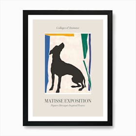 Dog 1 Matisse Inspired Exposition Animals Poster Poster