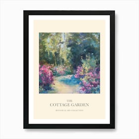 Cottage Garden Poster Reverie 4 Art Print