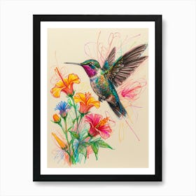 Hummingbird 24 Art Print