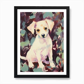 A Chihuahua Dog Painting, Impressionist 2 Art Print