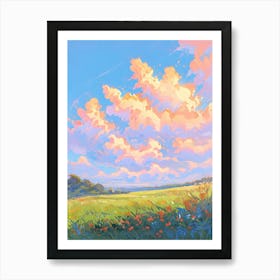 Clouds In The Sky Art Print