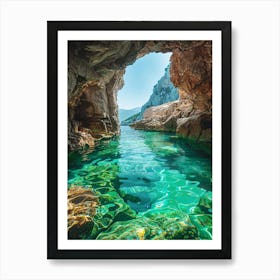 Cave In Croatia 2 Art Print