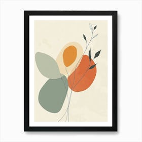 Abstract Flower 7 Art Print