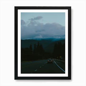 Dark Moody Road Affiche