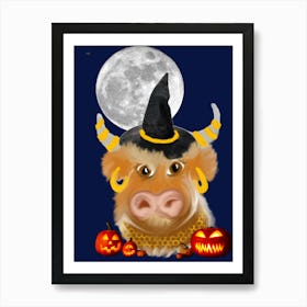 Halloween Delores Art Print