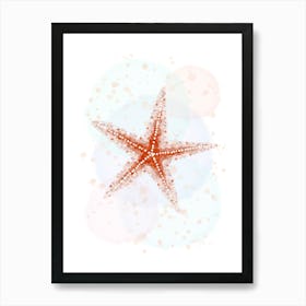 Red Star Art Print