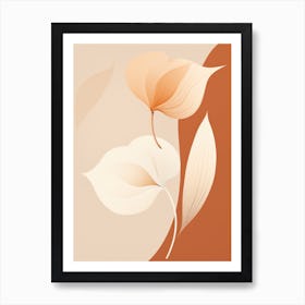 Abstract Flower 4 Art Print