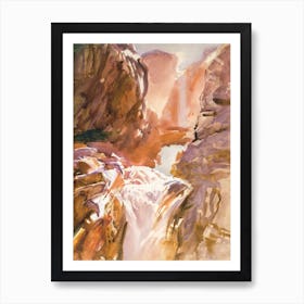 Mountain Torrent, John Singer Sargent Art Print