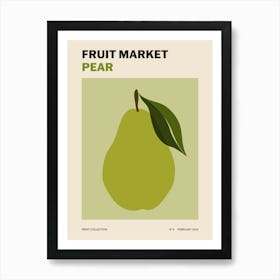 Fruit Market No. 6 Pear Art Print