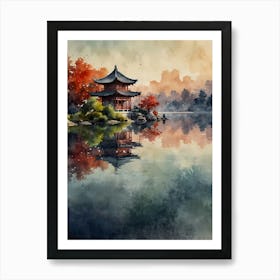 Asian Painting 10 Art Print